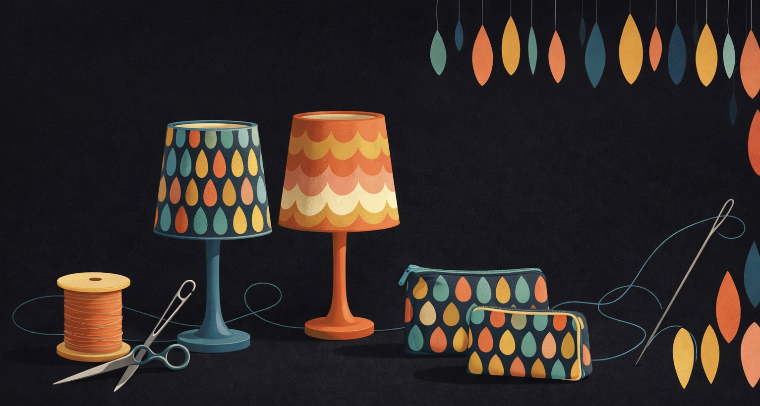 Atelier de couture artisanale à Brive-la-Gaillarde, près de Malemort en Corrèze